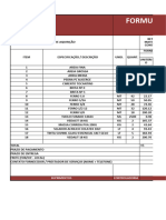 Planilha Solicitação de Cotação