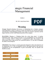 M4 - M1 - Strategic Financial Management