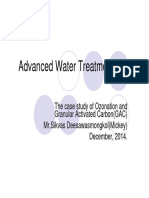 Advanced Water Treatment Plant Case Study and Comments