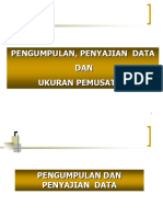 Penyajian Data Dan Ukuran Pemusatan