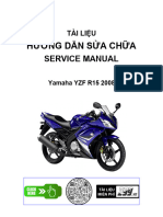 Yamaha YZF-R15 2008 Service Manual (English)