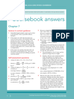 Coursebook Answers Chapter 7 Asal Physics