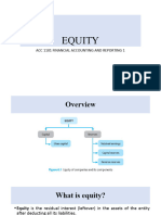 Topic 11 Equity