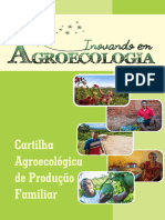 Inovando em Agroecologia Cartilha Agroecológica de Produção Familiar
