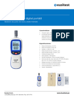 Termohigrometro Digital Portatil, WT83