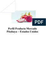 Perfil Producto-Mercado Pitahaya