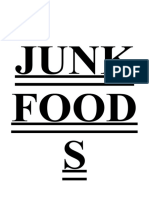 Junk Foods -Content