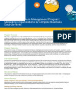 Advanced Petroleum Management Program: Managing Organizations in Complex Business Environments