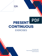 Present Continuous - Exercises