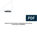User Manual For Online Change of Ownership Process Through The Web Portal of WBSEDCL - 29 - 11