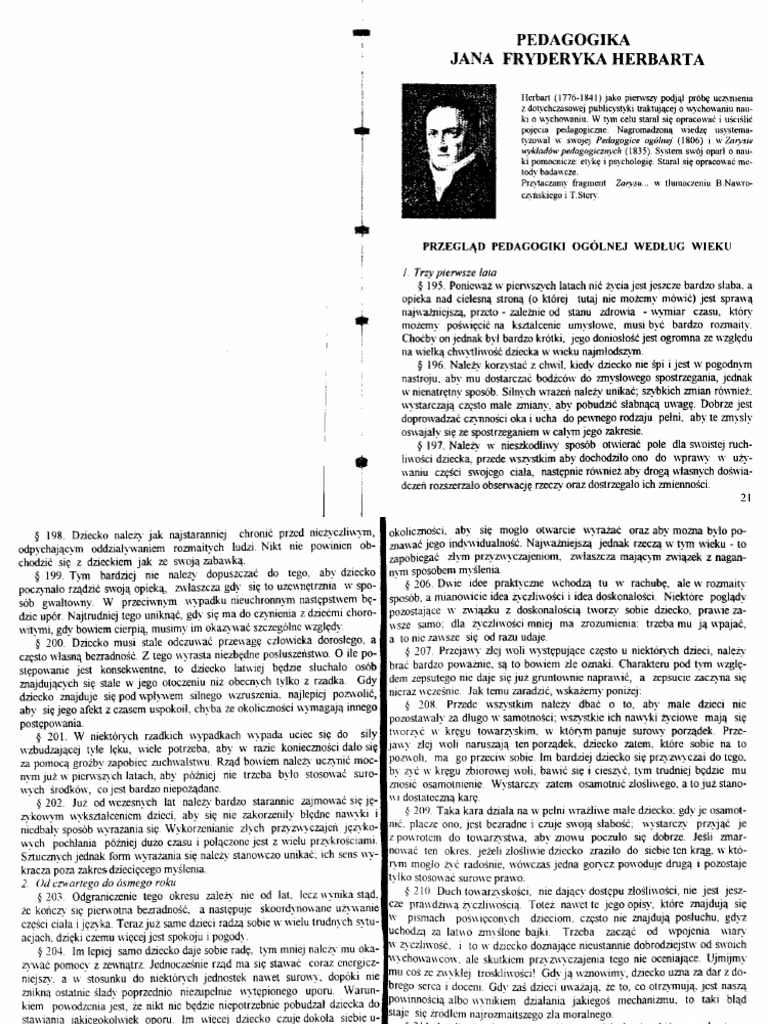 J.F. Herbart | PDF