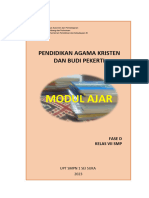 Modul Ajar Pak Semester Ganjil Kelas Vii