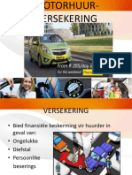 Motorhuurversekering