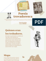 Presentación - Poesía Trovadoresca