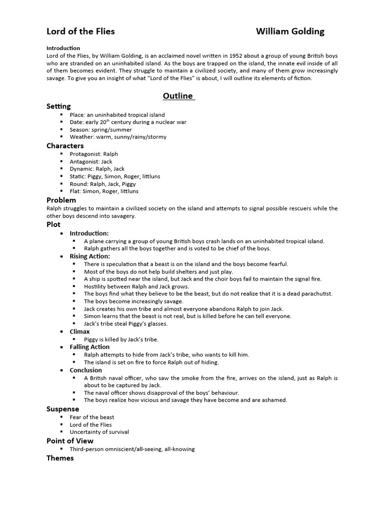 Lord of the Flies William Golding PDF