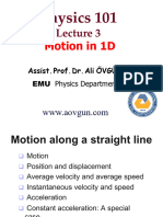 L 3 Motion Physics F 1920