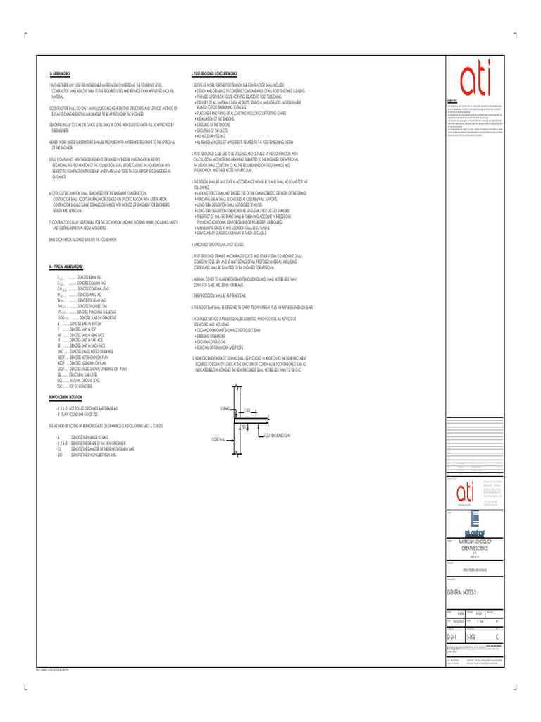 S-002-General Notes-2 | PDF