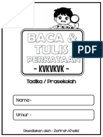 Baca & Tulis Perkataan KVKVKVK