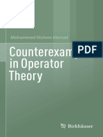 Mohammed Hichem Mortad Counterexamples in Operator Theory