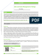 Primary Evaluation and Acute Management of Vertigo.17