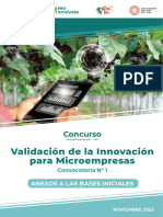 Anexos - Bases - Iniciales - Validacion de La Innovacion para Microempresas