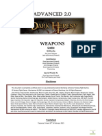 DH 1ed - Advanced Dark Heresy v2.0 - Weapons of The 41st Millenium