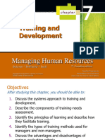 Chapter 7-Training and Development