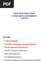 Chapter4 SelectionStructures