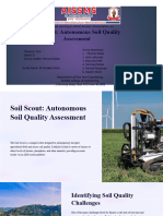 Soil Scout Autonomous Soil Quality Assessment