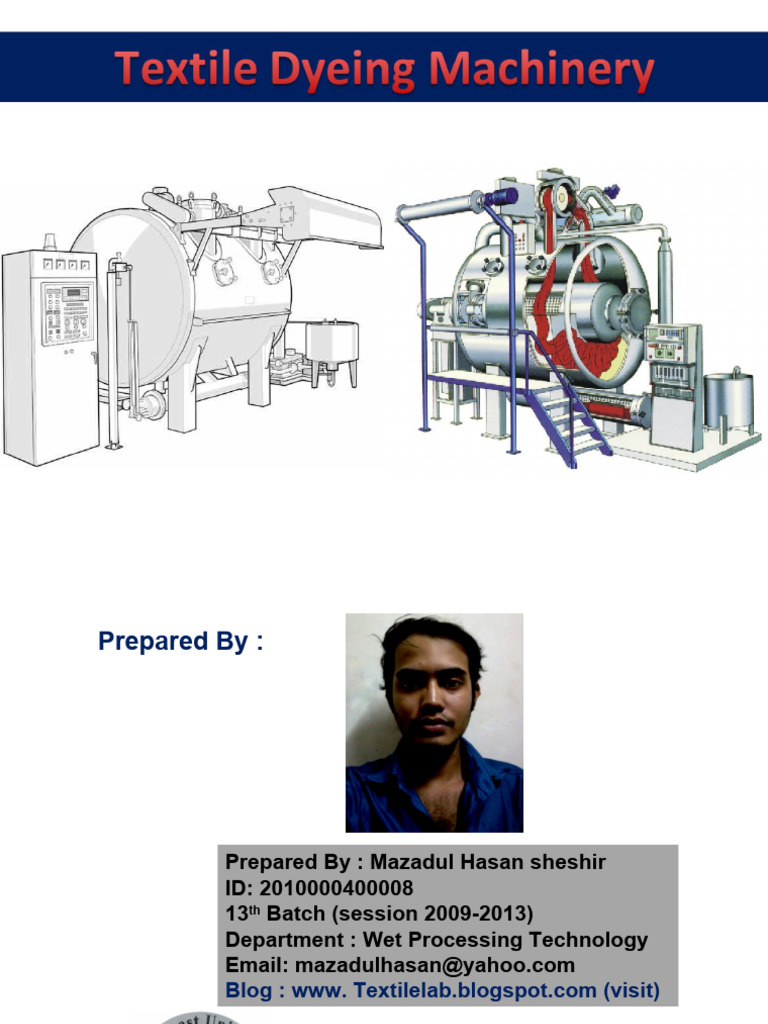 Dyeingmachinery | PDF