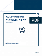 ICDL E Commerce Syllabus 1.0