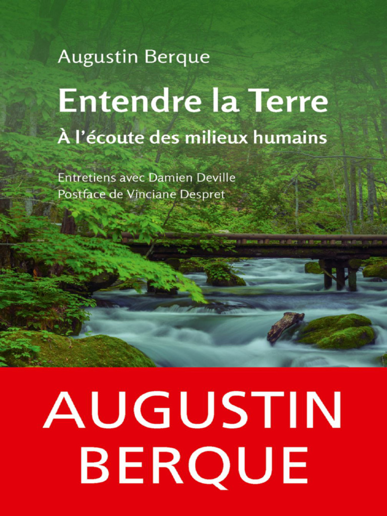 Augustin Berque : Passeur de cultures | PDF | Géographie | Paysage