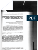 Os Princípios Gerais Da Administração Pública em Linha Na União Europeia e A Análise Do Artigo 14.º Do CPA - Revisitando As Necessidades de Literacia Digital