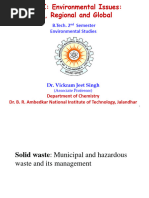Solid Waste Management ppt-01 | PDF | Municipal Solid Waste | Landfill
