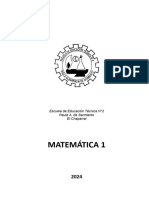 Matematica Primer Año2024