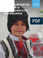 Analiza Situației Copiilor Și Adolescenților Din Republica Moldova