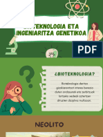 Bioteknologia Eta Ingeniaritza Genetikoa