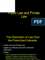 Lectures # 11, 12, and 13 Classification of Law