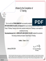 TOPAN KUMAR RAY Participant Certificate