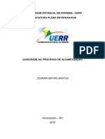 Universidade Estadual de Roraima - Uerr Licenciatura Plena em Pedagogia