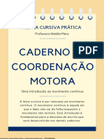 Caderno de Coordenação Motora