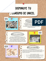 Poster Disminuye Tu Consumo de Unicel