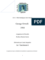 George Orwell: 1984: I.E.S. Félix Rodríguez de La Fuente