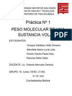 Informe 1 Fisicoquímica