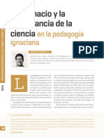 San Ignacio y La Importancia de La Ciencia en La Pedagogia Ignaciana Hernan Quezada S J Web