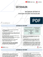 Sistemler -Bağışıklık ve Dolaşım Hastalıkları