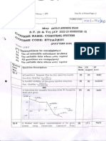 Control Systems Sem II Pattern 2020 Endsem Exam May 2023 - ETC