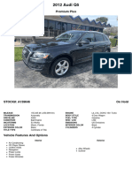 2012 Audi Q5 (A139646)