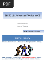 Module 6 - Game Theory