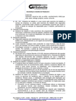 Manual de SEGURANÇA E HIGIENE DO TRABALHO